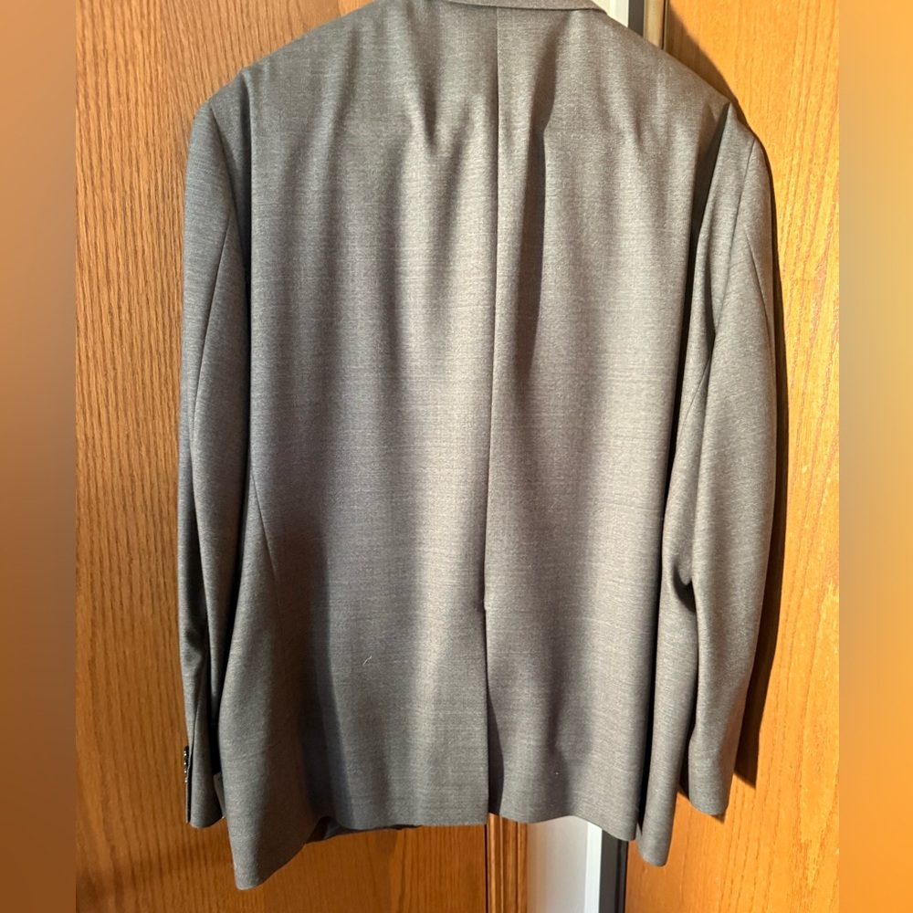 NWT Hart Schaffner Marx Chicago Classic Fit Flat Front Grey 2-Piece Suit - Picture 3 of 14